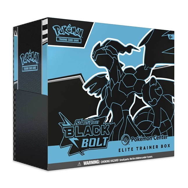 Pokemon Scarlet & Violet – Black Bolt Pokémon Center Elite Trainer Box