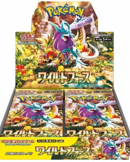 Wild Force booster box Japanese SV5K – Pokemon Card